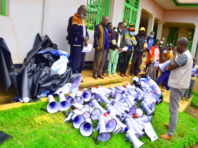 Nord-kivu : Le REMED  dote des Cellules d'Animation Communautaire bénéficient des outils pour leurs fonctionnement dans la zone de santé de kyondo.