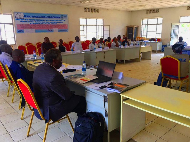 Rutshuru: Table-ronde entre les journalistes, les services de l’ordre et de sécurité pour la sécurité des journalistes