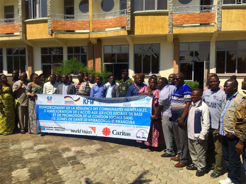 Rutshuru : Lancement officiel du projet BMZ Résilience à Rutshuru