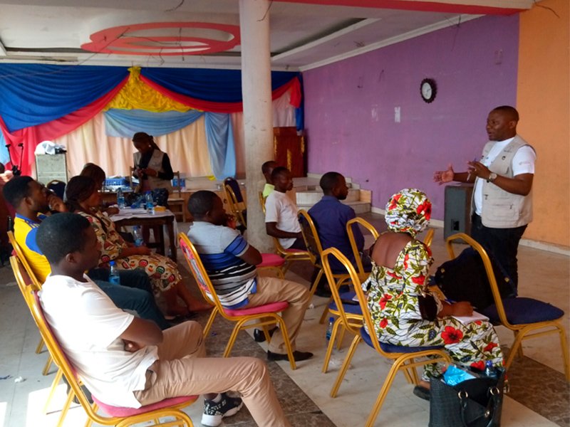 Chemin balisé pour la dynamique communautaire   à Nyiragongo  en vue de la résilience communautaire réussie. Consortium  REMED – CARITAS -  World Vision