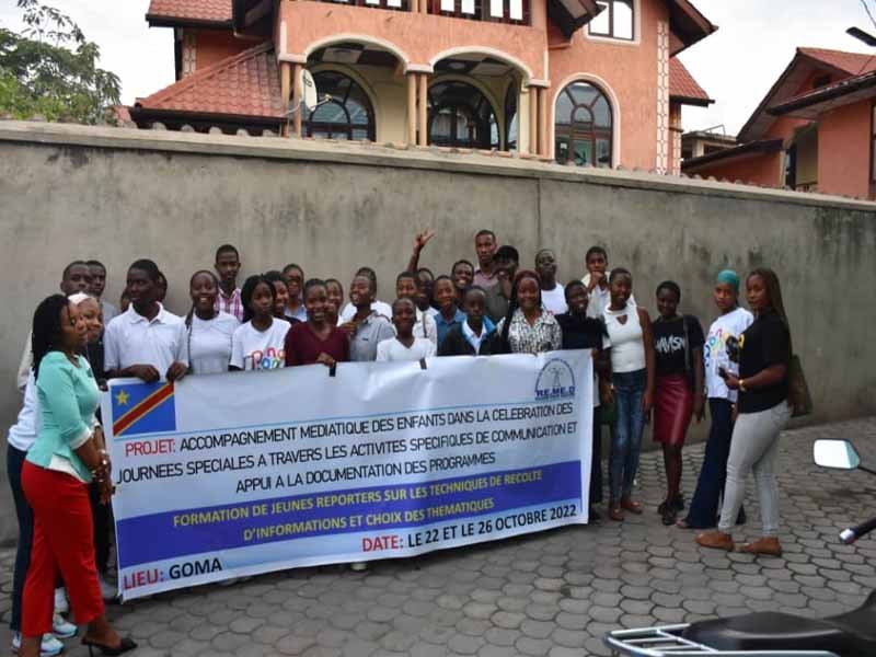 Accompagnement médiatique des jeunes et enfants dans la Célébration de journées spéciales