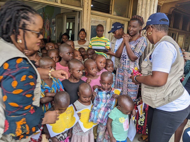 L’organisation féminine de base  Mama Ushirika du Réseau des Médias pour le Développement REMED au chevet des orphelins