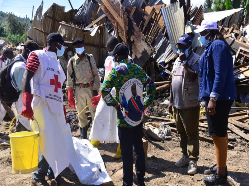 Drame à Kalehe : Le consortium « RJAE-REMED » documente l’après catastrophe à Bushushu et Nyamukubi.