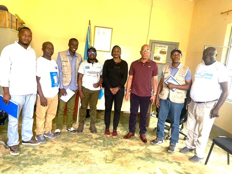 NORD-KIVU : Le Consortium World Vision et REMED en visite de Présentation du projet Résilience Communautaire et plaidoyer auprès de l’Administrateur du territoire de Walikale et de deux MCZ (ZS Walikale et ZS Itebero).