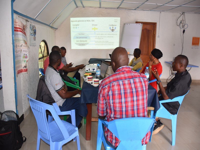 Goma : l’équipe du SERA du REMED renforcée en capacité sur les tâches et rôles qui cadre avec leur job description