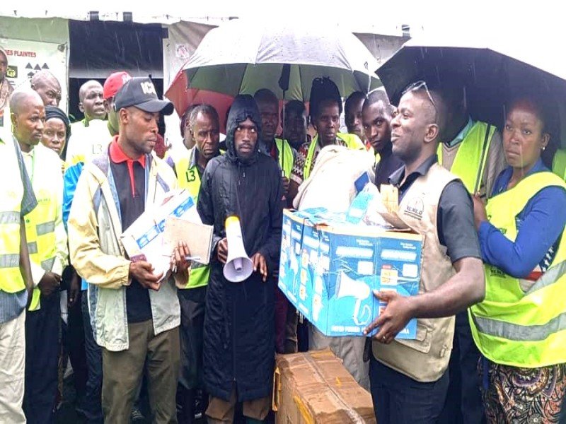 NORD-KIVU/REMED : Les acteurs déplacés de changement dotés en matériel de communication dans les sites des déplacés Bulengo, Rusayo1 et Bushagara