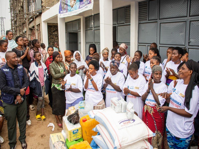 Les femmes victimes des VBG  bénéficient des kits de réinsertion socio-économique, dotations du Centre Mama Ushirika-REMED