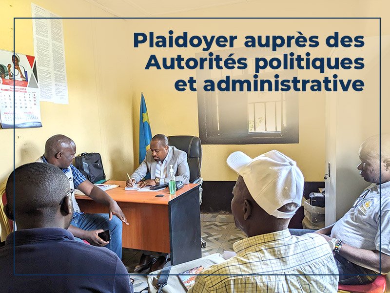 ITURI : Plaidoyer auprès des Autorités politiques et administrative pour la prévention de M-pox et Ebola à RWAMPARA