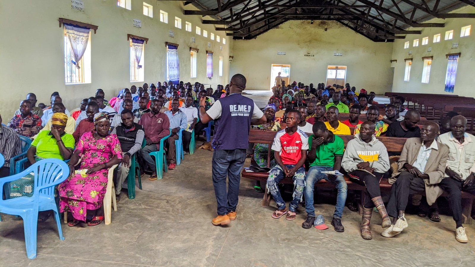 Ituri : 800 acteurs communautaires renforcent leurs capacités face à la menace de la Mpox à Aru (DEUXIEME SOUMISSION le 8 mai 2025)