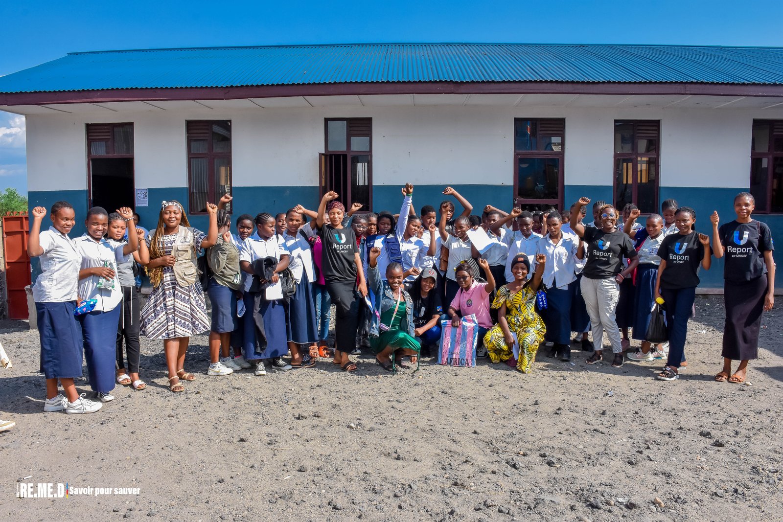 Nyiragongo : Plus de 60 jeunes filles brisent le tabou sur l’hygiène menstruelle