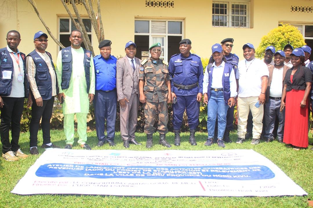 Lancement officiel du Projet AGR–STAR RDC à Beni : Le Maire promet son accompagnement au Consortium REMED–CARITAS