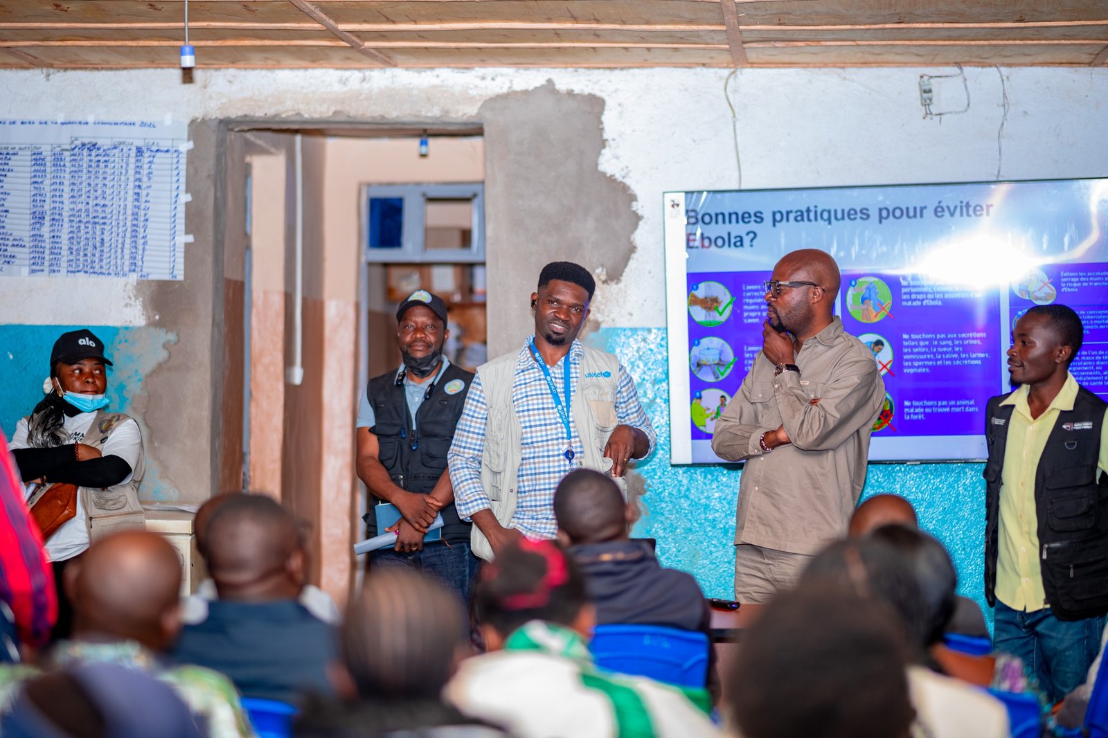 Riposte contre Ebola : Formation des Relais Communautaires de l’aire de santé de Kavumu dans la zone de santé de Miti Murhesa