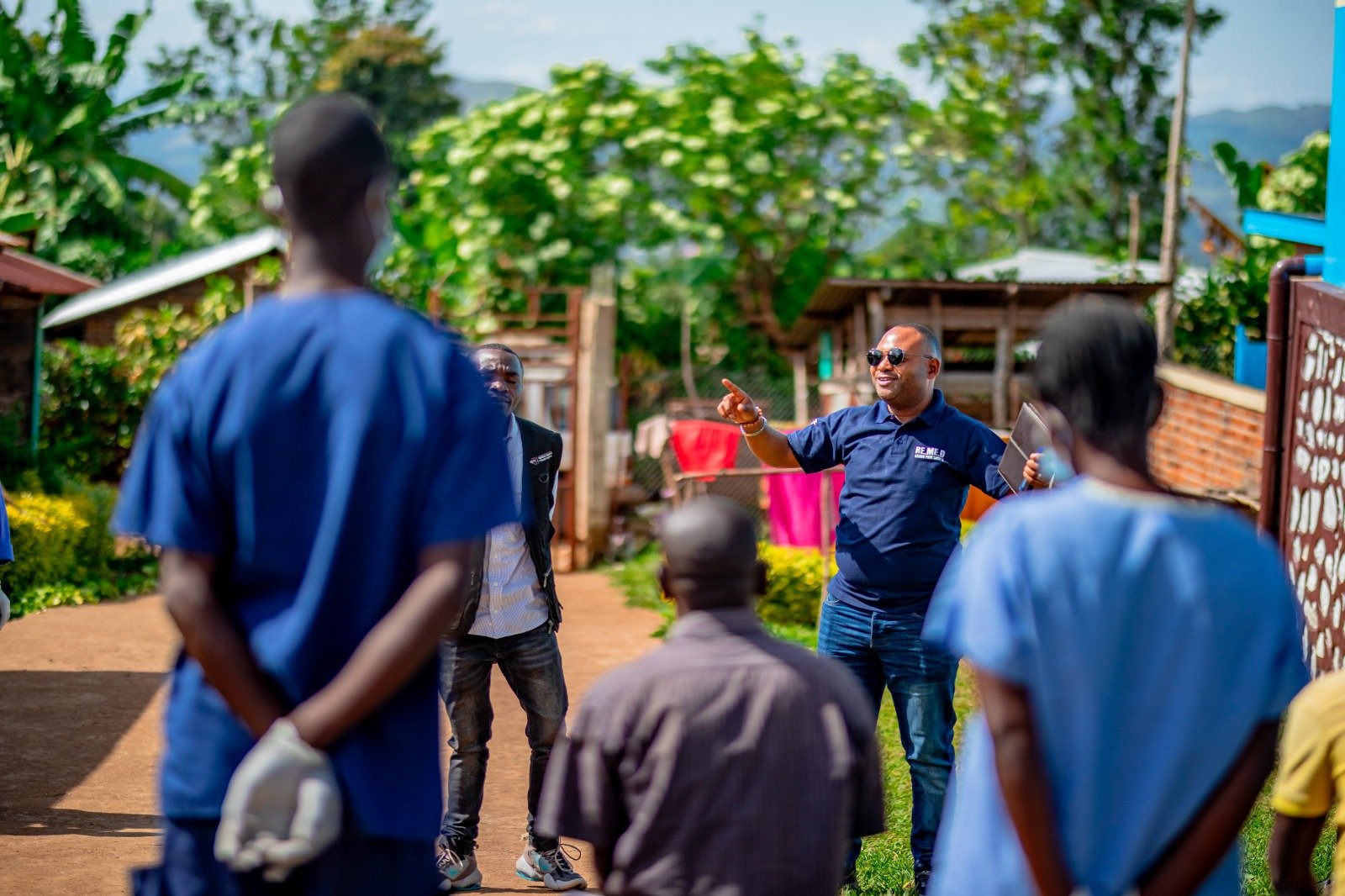 EBOLA Bundibugyo : Dialogue communautaire à Chino 1 au centre de santé de Kahongo